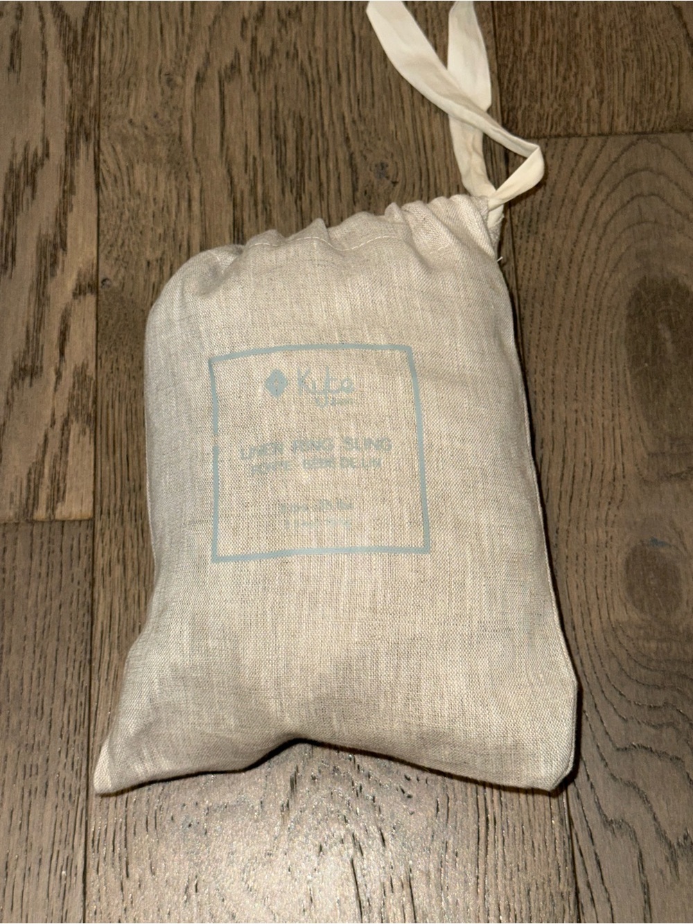 Kyte 100% linen Baby Ring Sling, rose gold